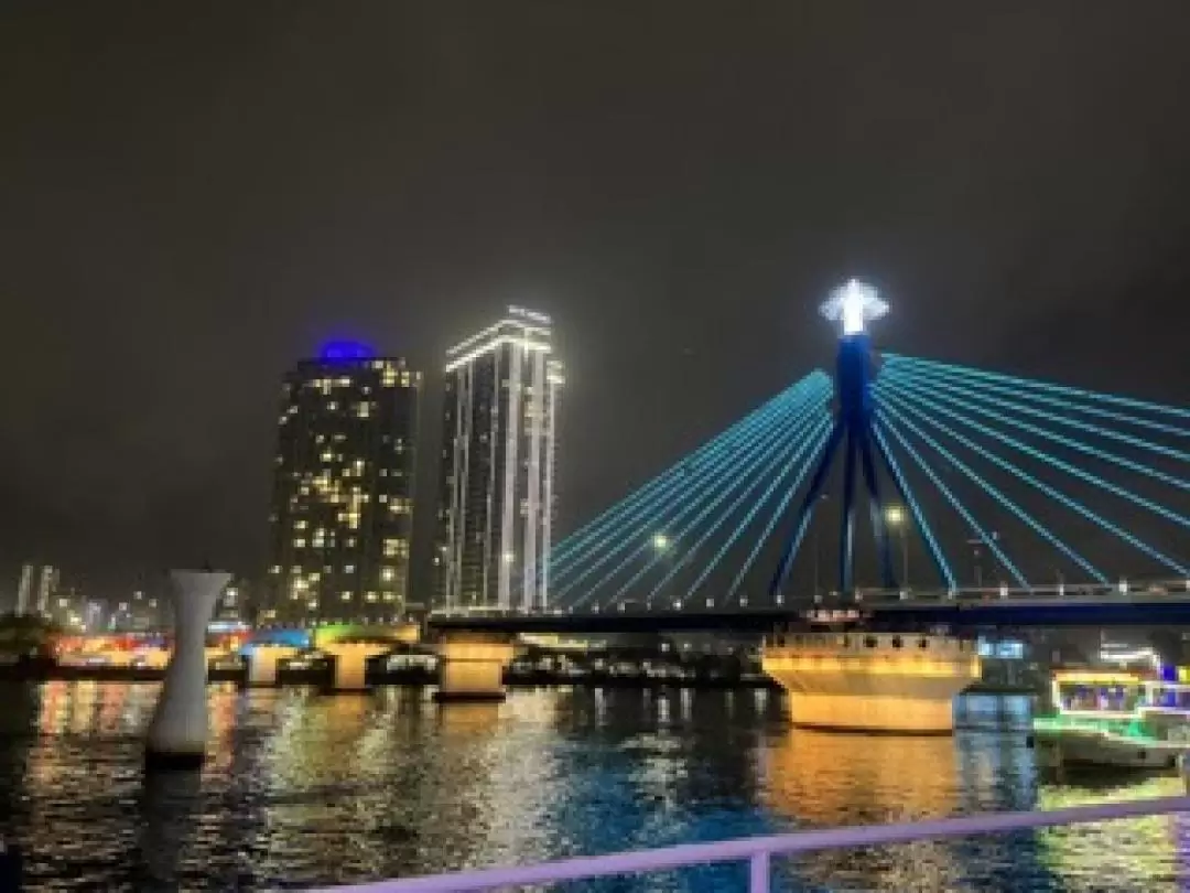 Explore Han River by Night by Hoang Sa Cruise Da Nang