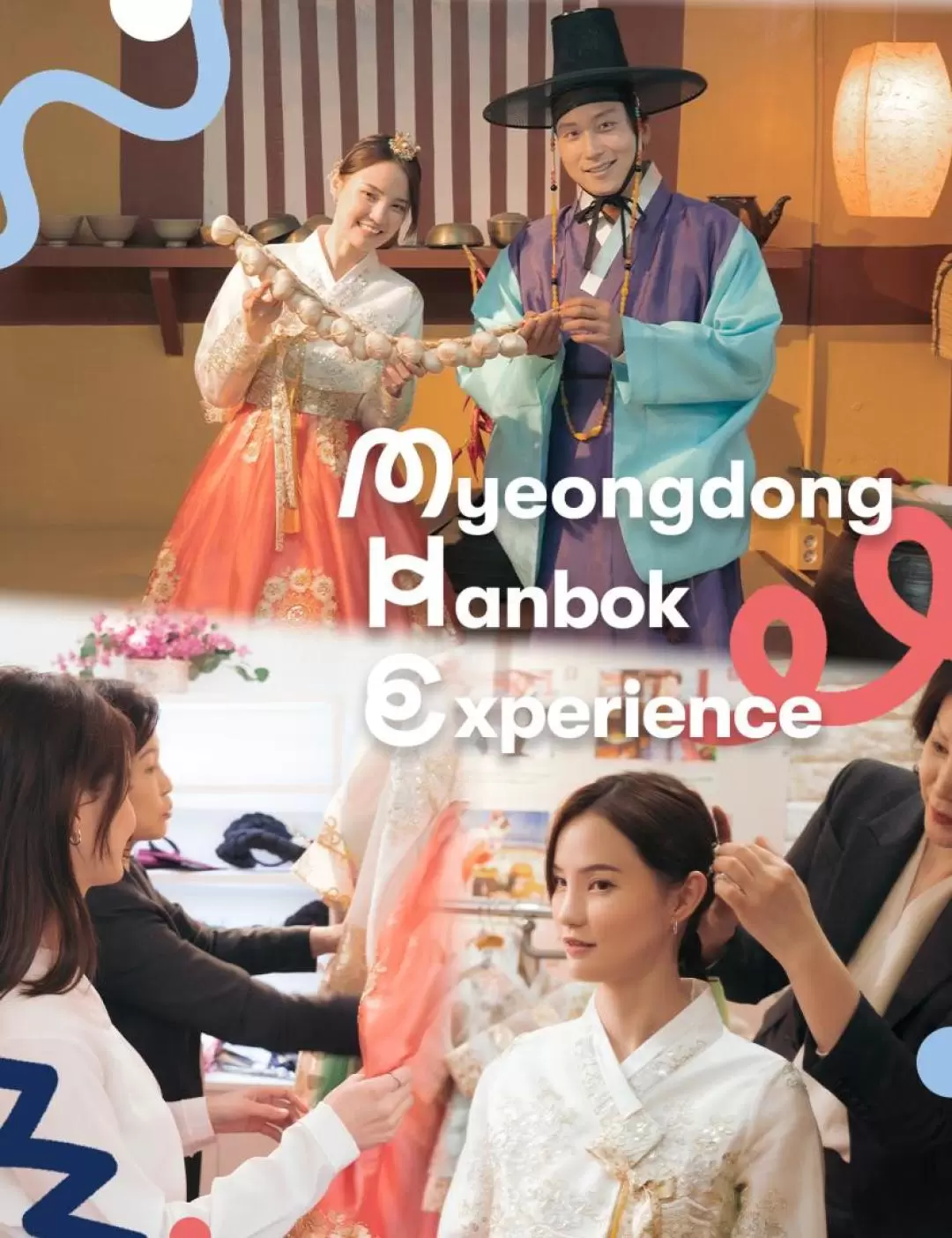 Traditional Hanbok Experience in Myeong-dong with In-House Studio