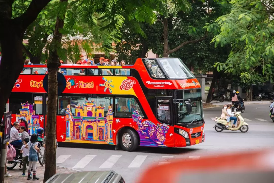 河內雙層觀光巴士票（City Sightseeing 提供）