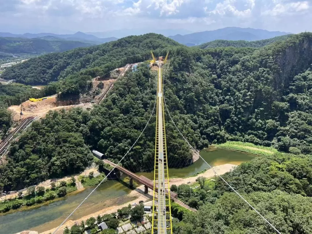 原州小金山大山谷 & 小金山懸索吊橋 & 驪州Outlet一日遊