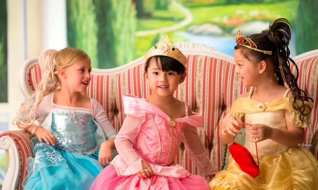 Bibbidi Bobbidi Boutique Disney Princess Transformation 