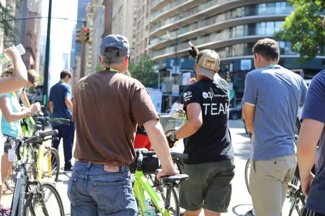 ニューヨーク 見どころめぐりサイクリング3時間ツアー