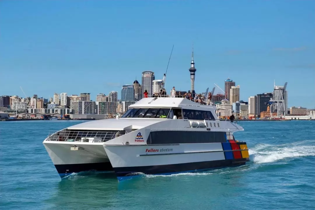 Waiheke Island Ferry from Auckland + Optional Hop On Hop Off Bus