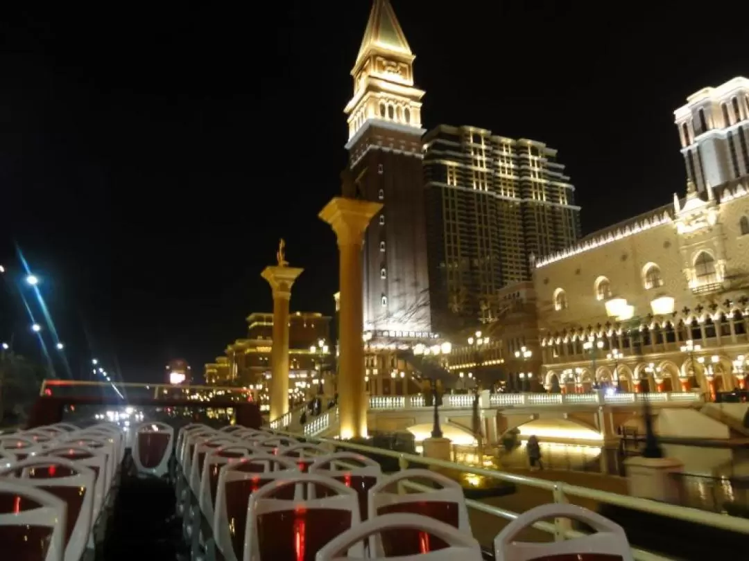 Macau Open Top Bus Night Tour