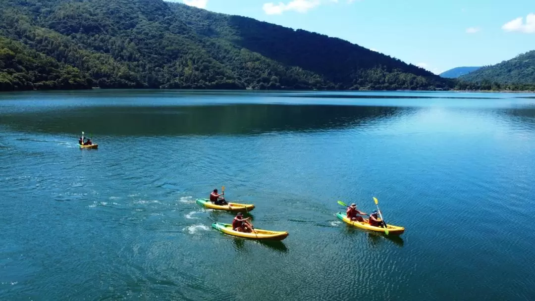 Canoe and SUP Experience at Liyu Lake in Hualien