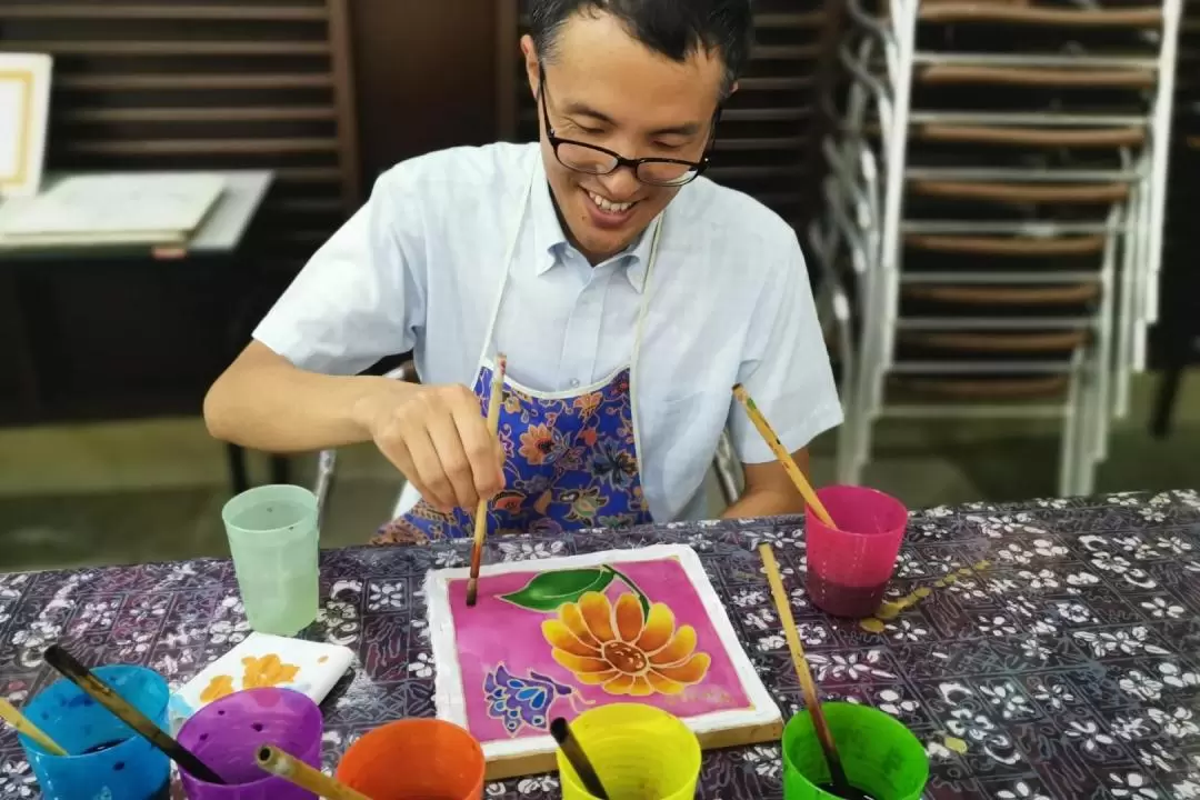 Batik Coloring Workshop in Kuala Lumpur