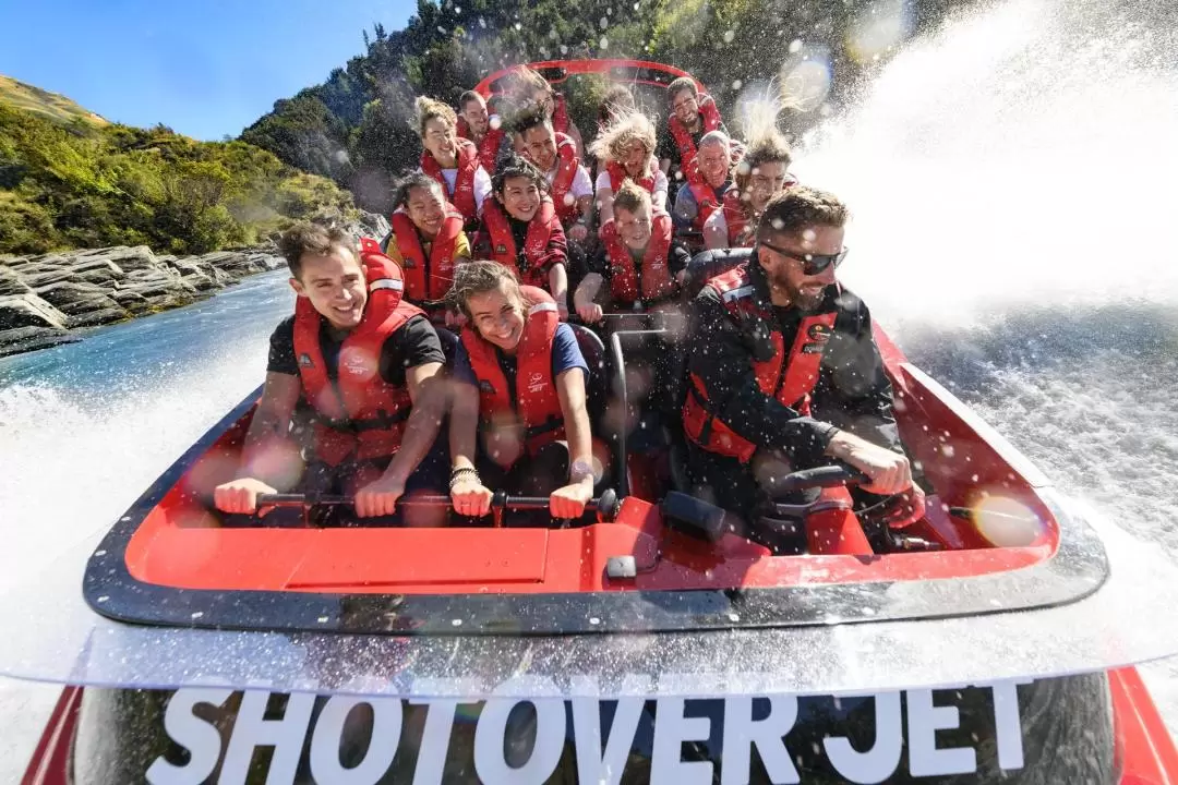 Shotover Jet Boat Ride in Queenstown