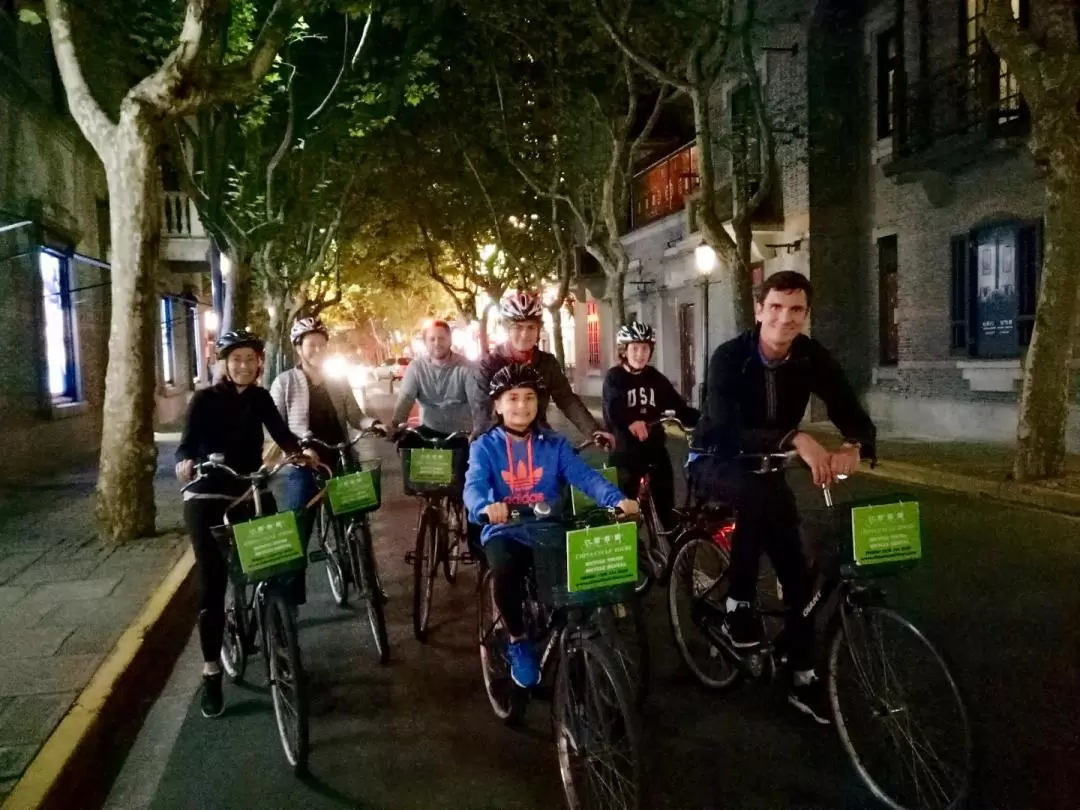 上海 夜間自転車ツアー