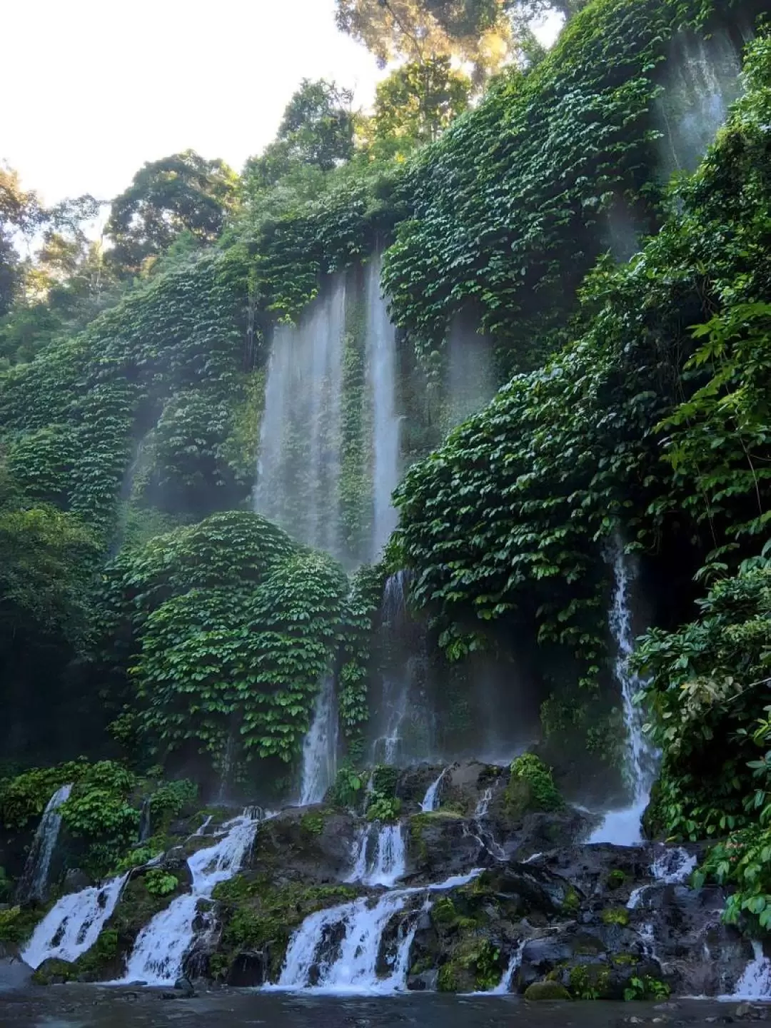 Lingsar Temple, Benang Kelambu, and Benang Stokel Hidden Waterfall Day Tour