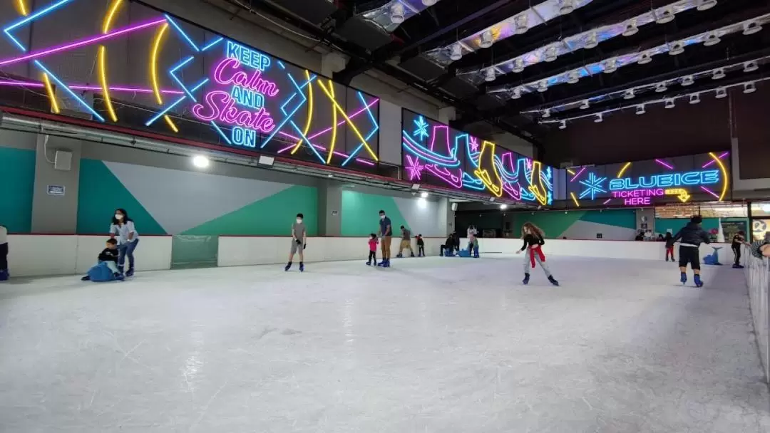 Ice Skating Experience with Blue Ice Skating Rink in Kuala Lumpur