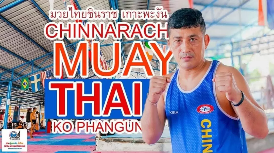 Muay Thai Class at Chinnarach Thai Boxing Camp Koh Phangan