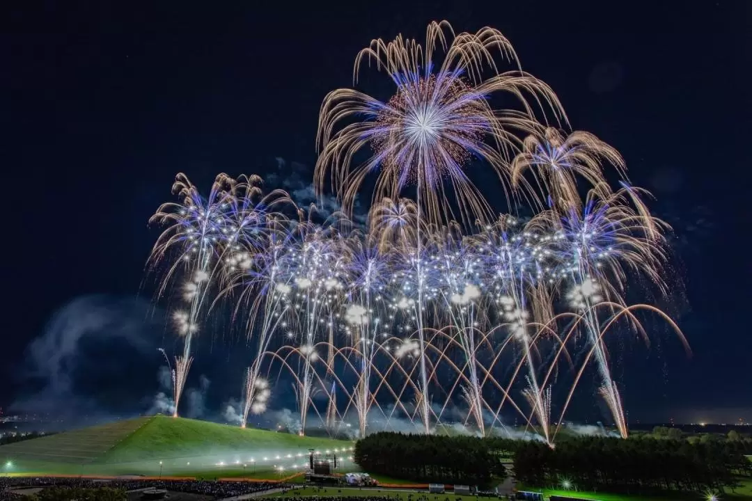 2023北海道莫埃來沼藝術煙火大會（Moerenuma Art Fireworks）之旅