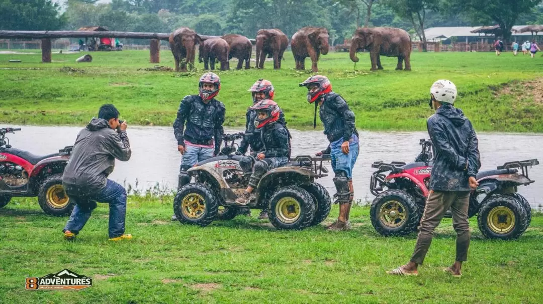 清邁8Adventures徒步 & 漂流 & ATV全地形車探險之旅