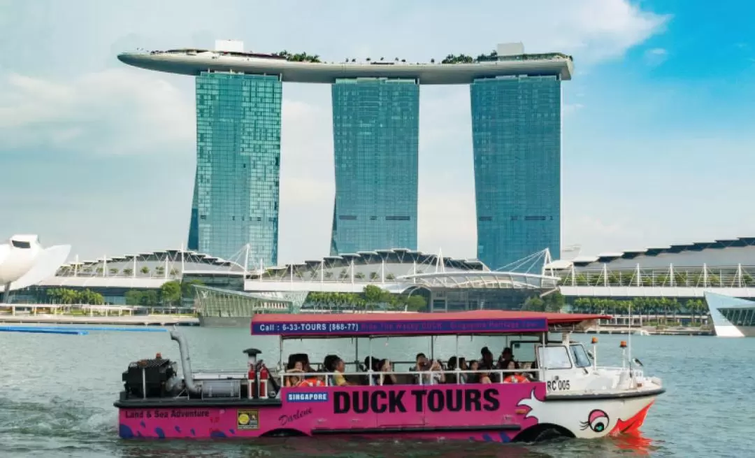 新加坡 DUCKtours 水陸兩棲鴨子船 