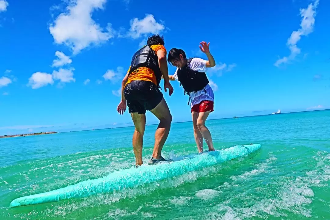 Surfing and SUP experience in Nanjo 