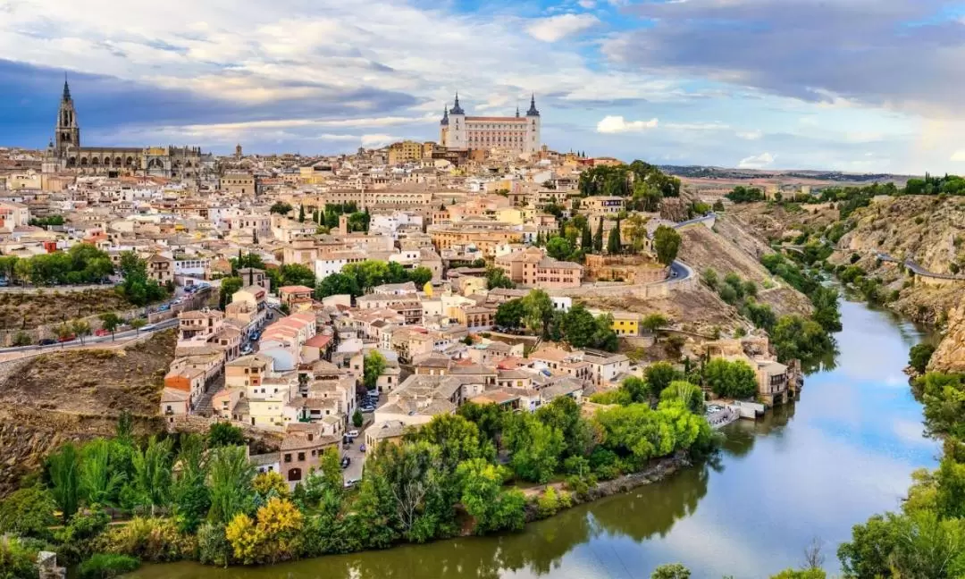 Toledo and Segovia from Madrid