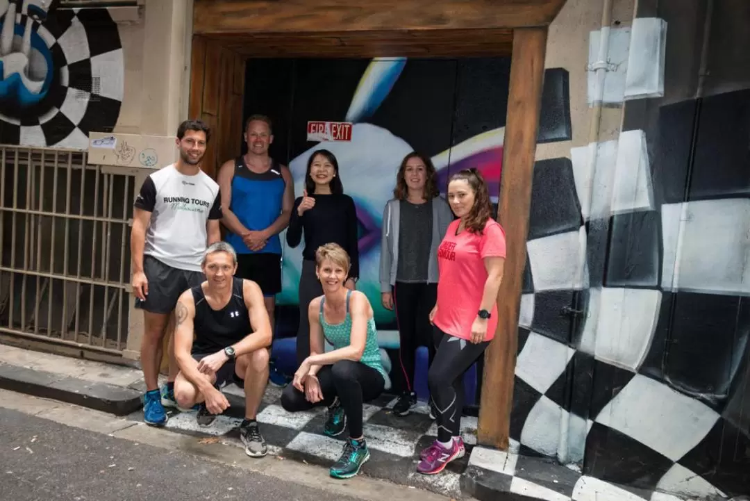 Iconic Laneways Discovery Running Guided Tour in Melbourne