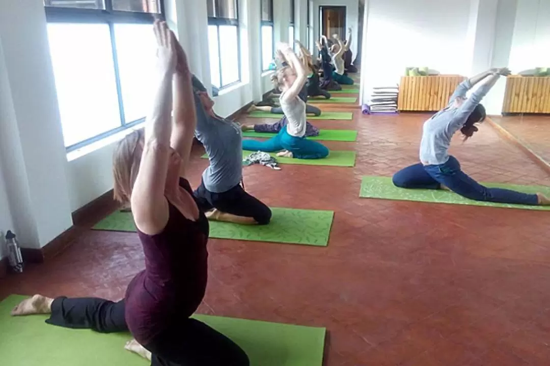 Mandala Studio Yoga Session in Kathmandu