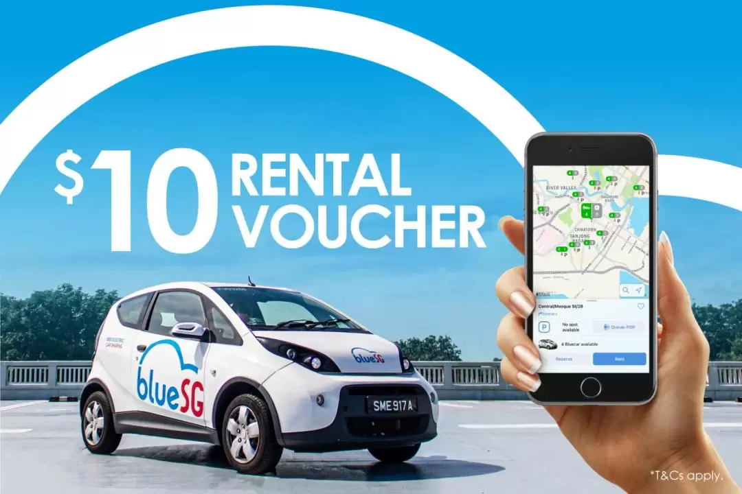 BlueSG Membership and Rental Vouchers