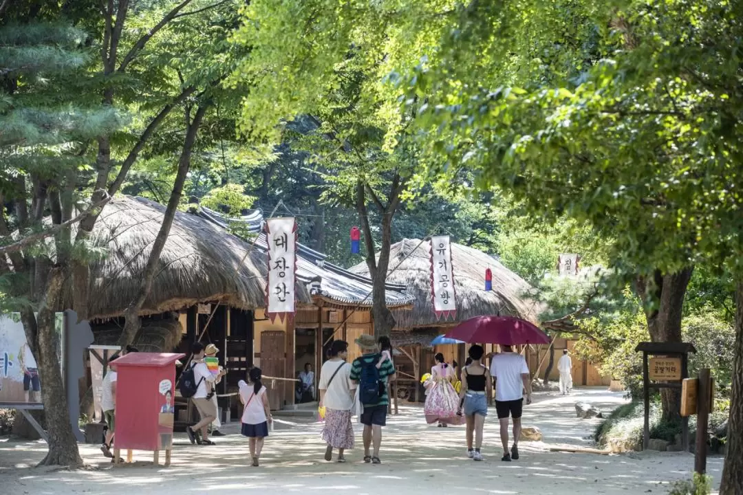 Korea Folk Village / Suwon Hwaseong Day Tour from Seoul (EG Tour)