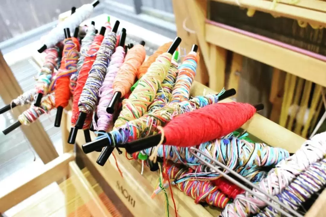 Japanese Weaving Experience in Osaka