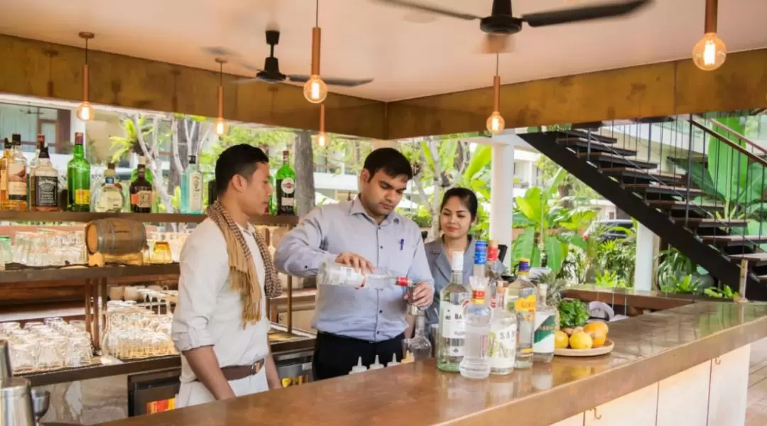 Cocktail Class at FCC Angkor in Siem Reap