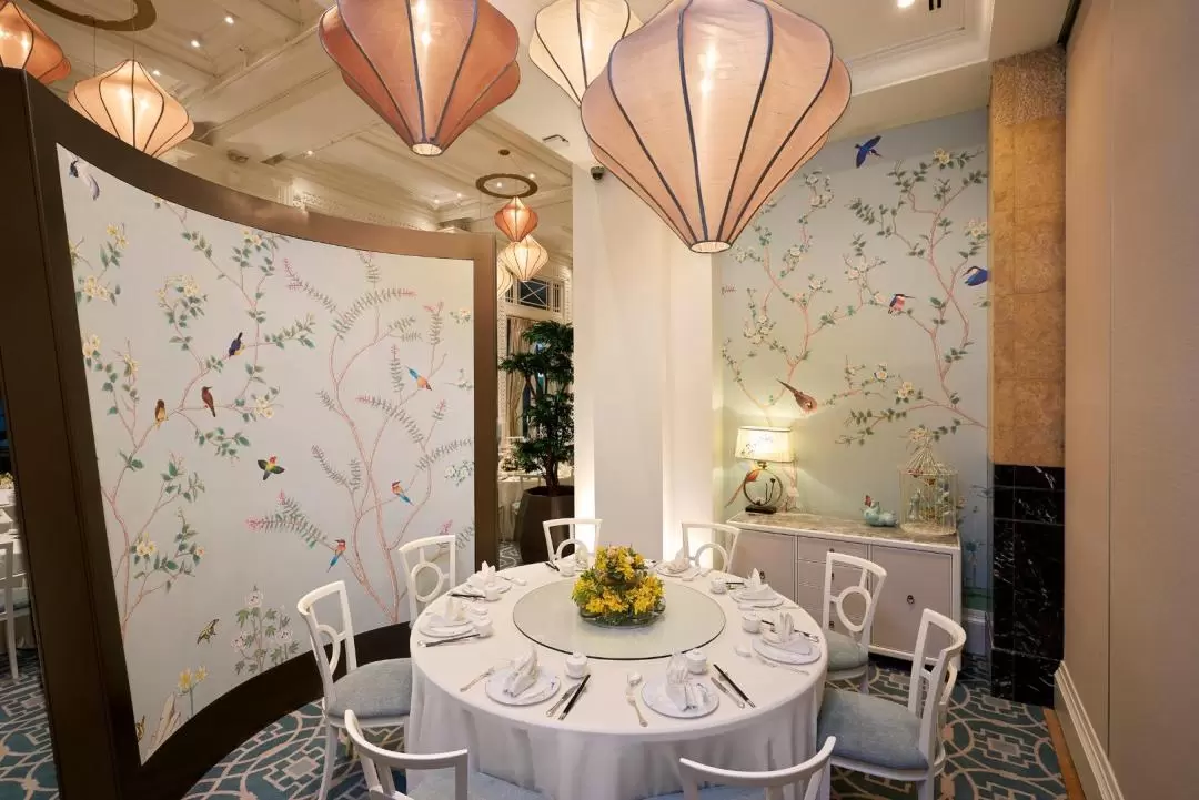 Jade Restaurant at The Fullerton Hotel Singapore