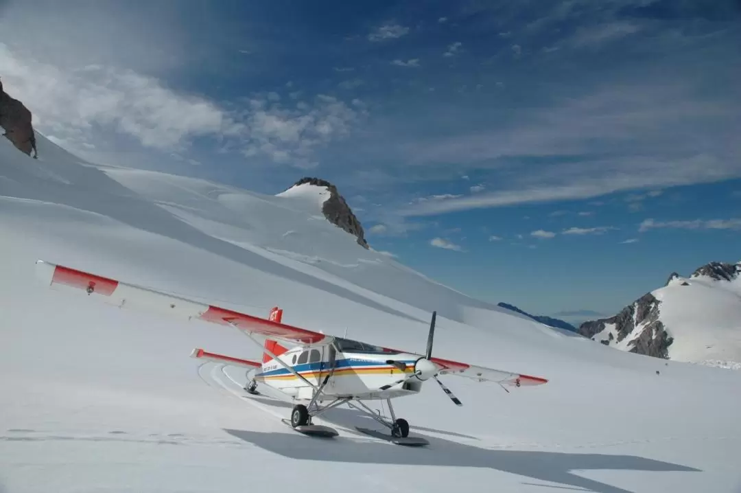 南アルプス スキープレーンorヘリ遊覧飛行体験（マウントクック国立公園）