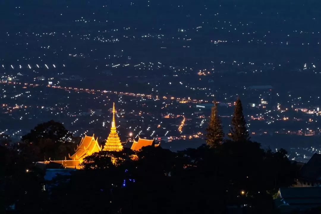 Wat Umong and Doi Suthep Temples Half Day Tour