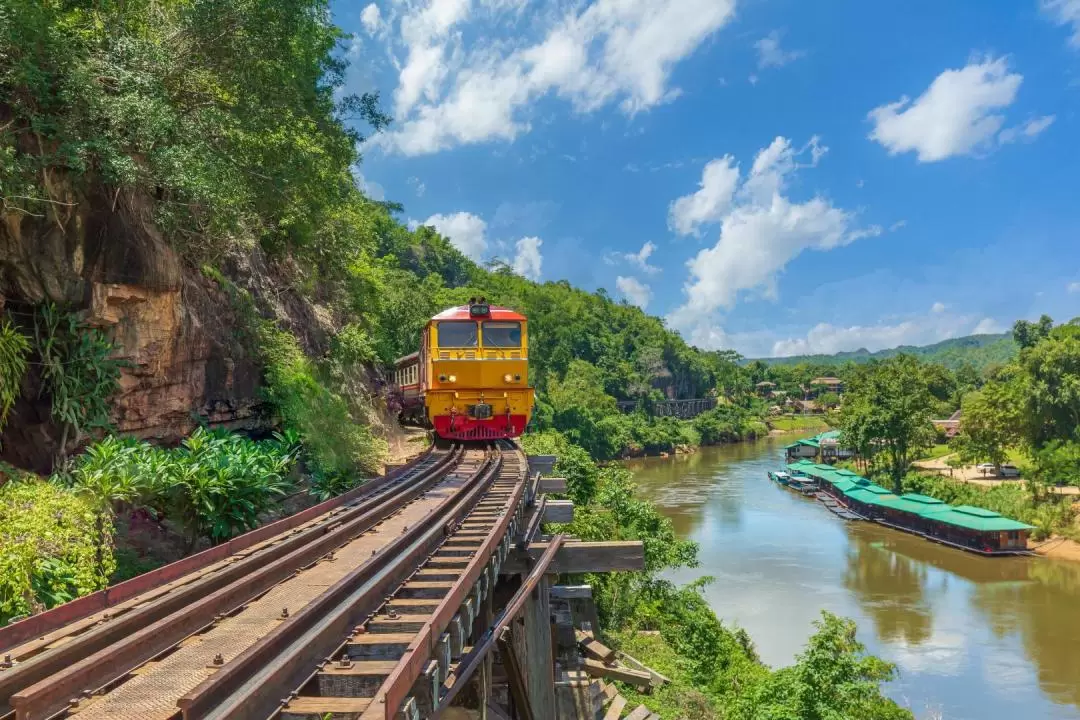 Kanchanaburi Day Tour: Safari Park, Death Railway, River Kwai Bridge, Instagrammable Cafe, Tiger Cave Temple and More