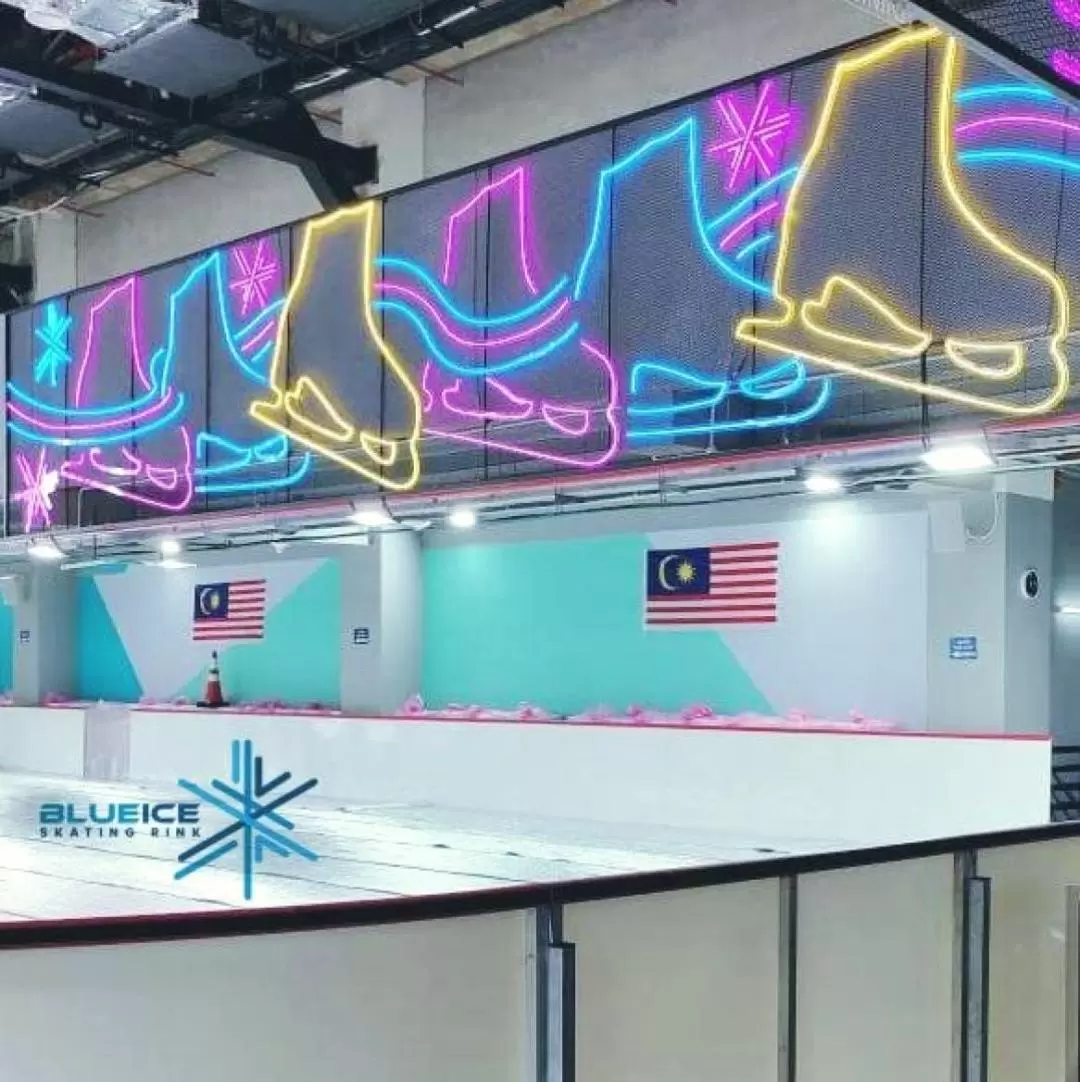 Ice Skating Experience with Blue Ice Skating Rink in Kuala Lumpur