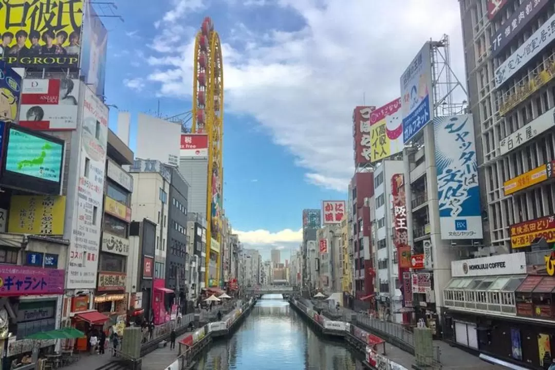 Half-Day Private Guided Tour in Osaka Minami Modern City