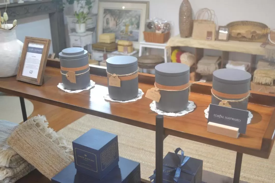 新加坡椰子蠟燭製作工作坊（Choisi Par 提供）