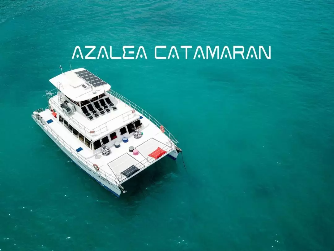 Coral or Racha Island Catamaran Yacht Tour From Phuket 