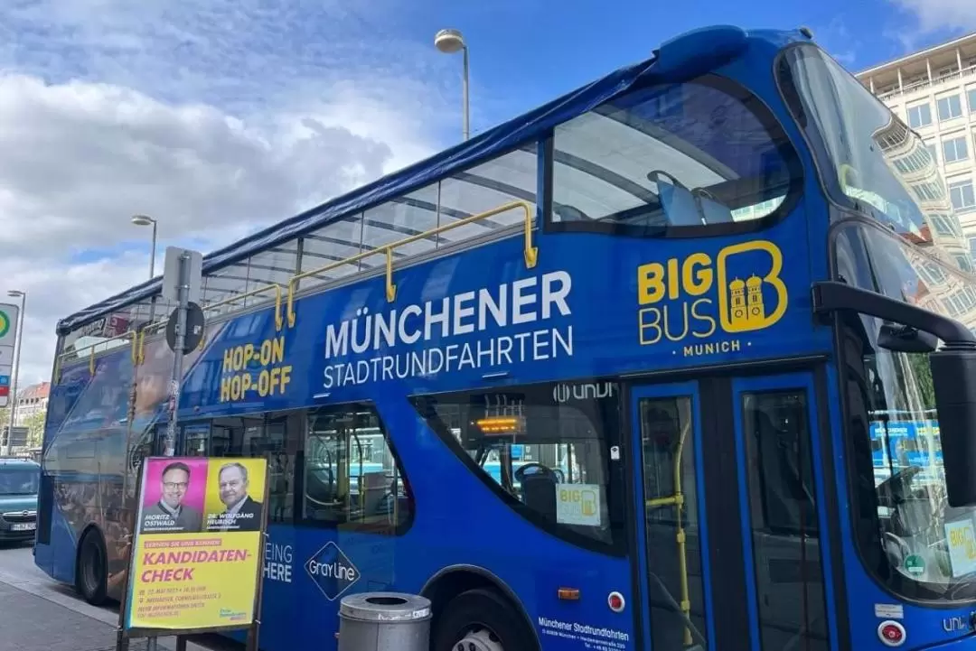 Munich Big Bus Hop-On Hop-Off Tours (Open-Top)