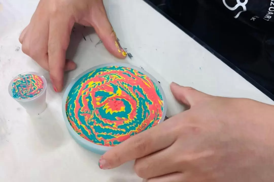Singapore Artisan Jesmonite Coaster Experience by Lazo
