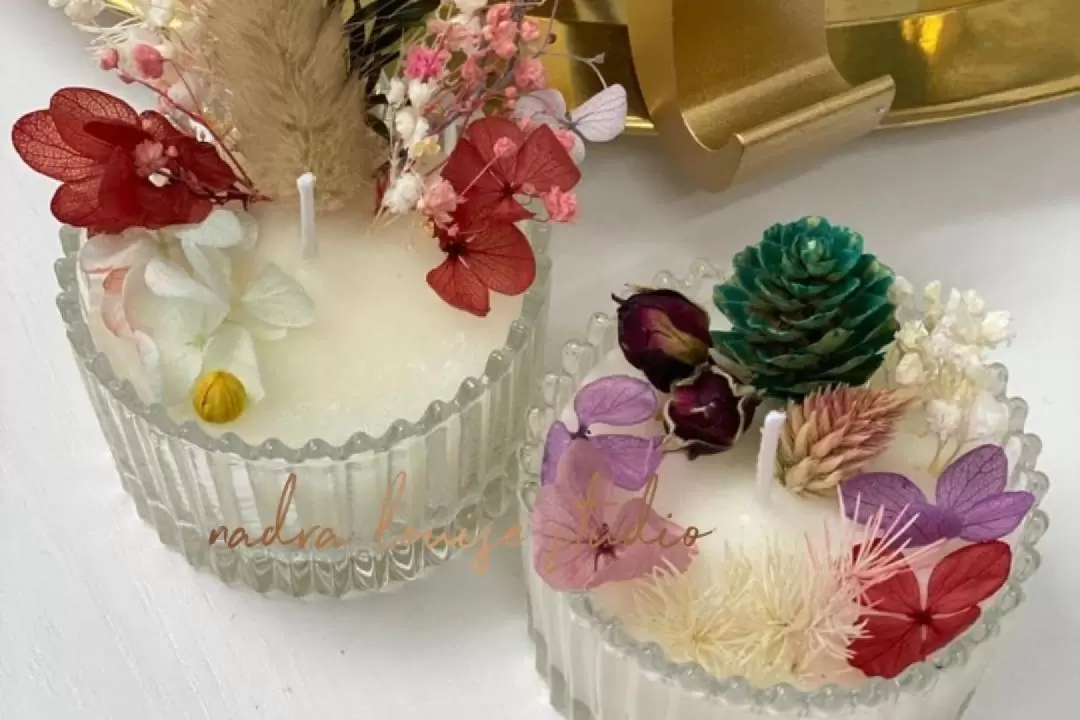 Flower Candle-Making Workshop in Singapore