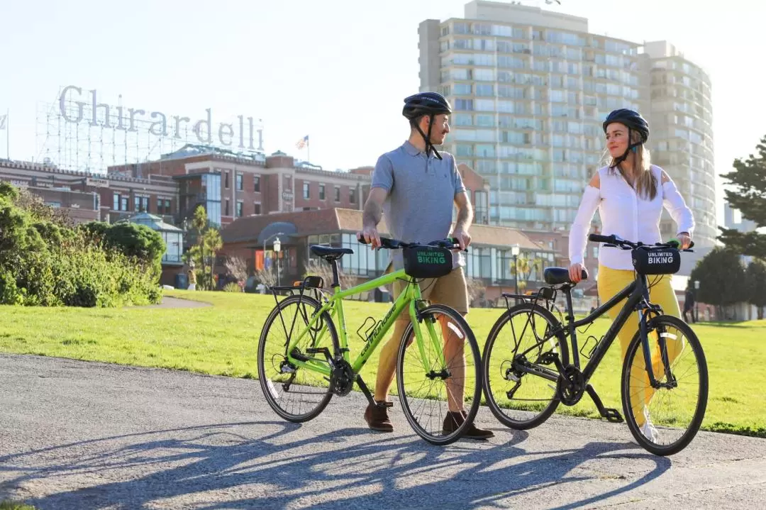 Golden Gate Bridge Bike Rentals and Sausalito Ferry