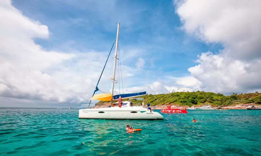 Promthep Sunset Dinner on Catamaran Yacht by Chic Chic Travel