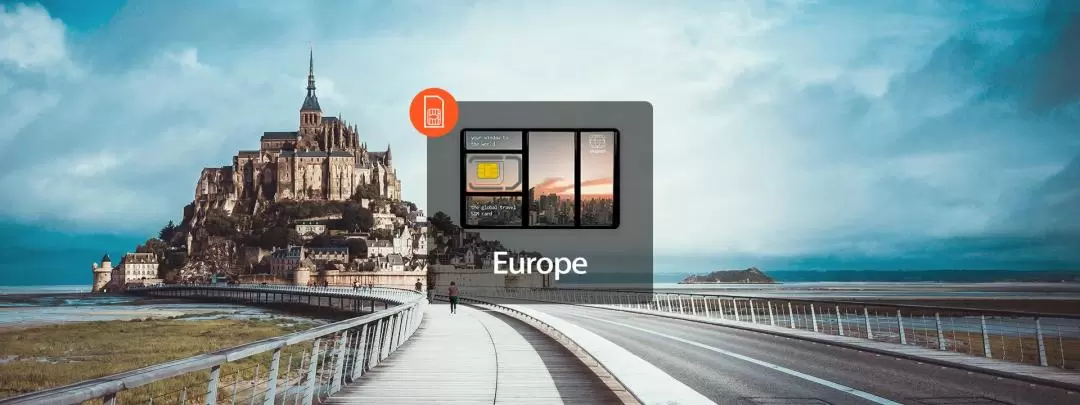 유럽 4G SIM 카드 (싱가포르 배송) by Xplori
