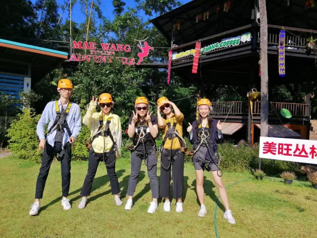 Maewang Zipline Adventure in Chiangmai