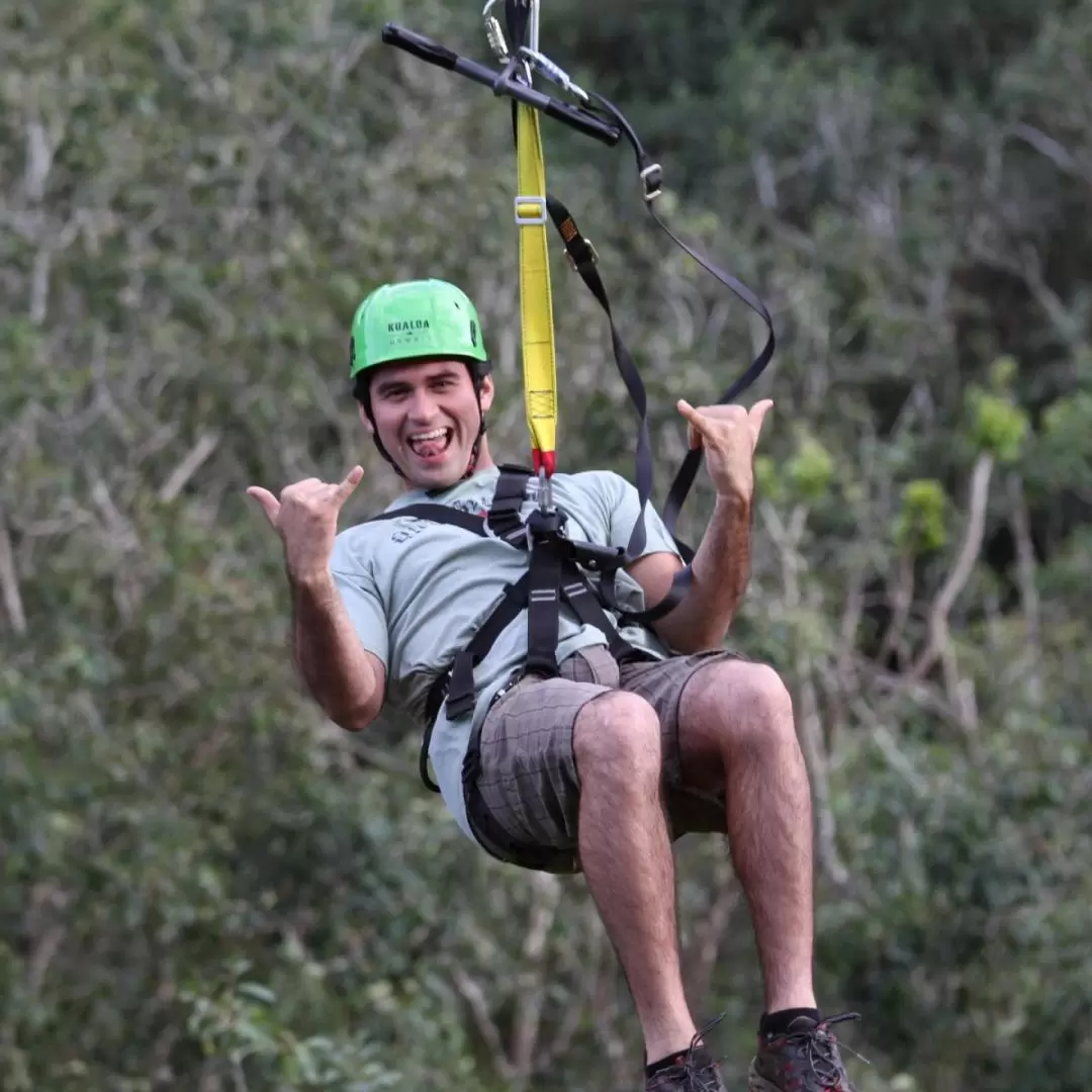 Kualoa Ranch Jurassic Valley Zipline Experience Tour