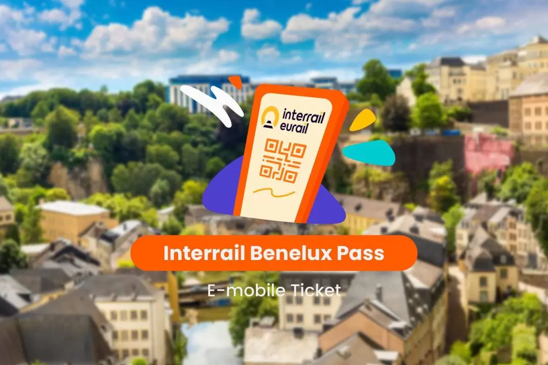 Interrail Pass for Benelux (Mobile Pass)