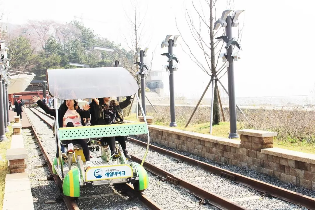 仁川永宗島海邊鐵路自行車