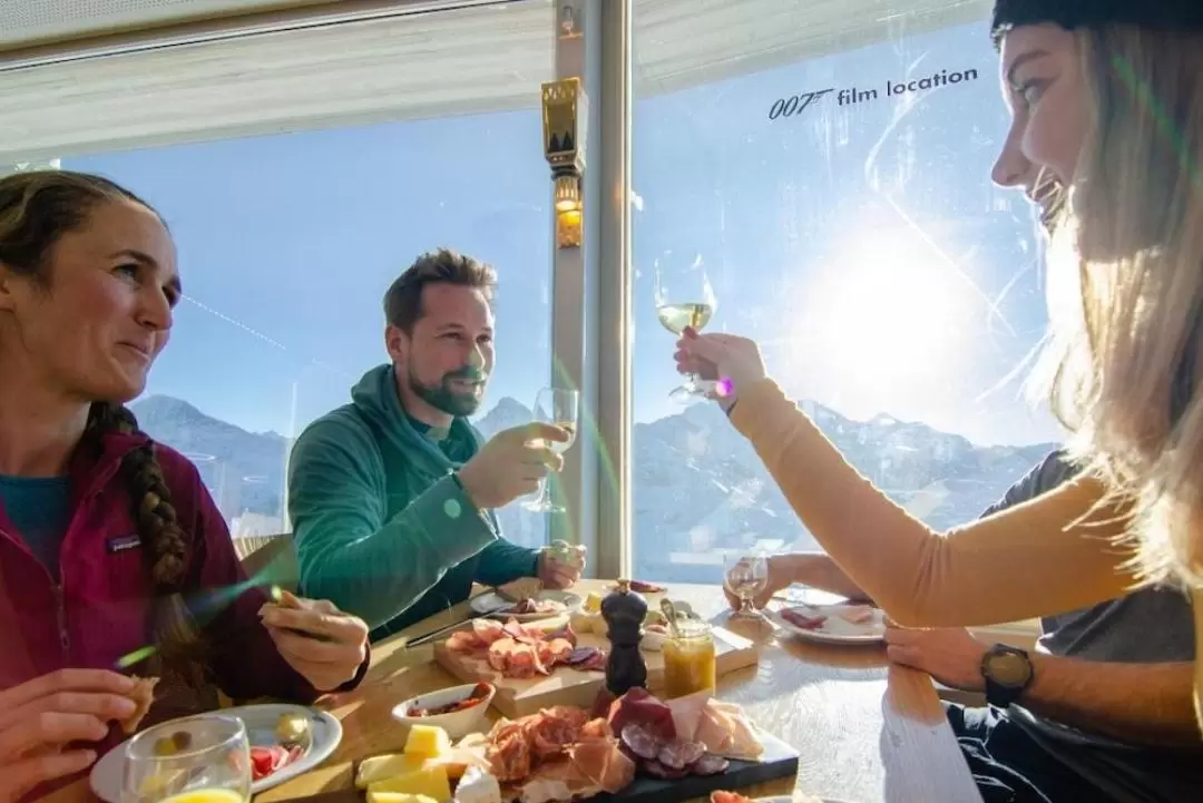 Afternoon Snack in Schilthorn with Cable Car From Murren or Stechelberg