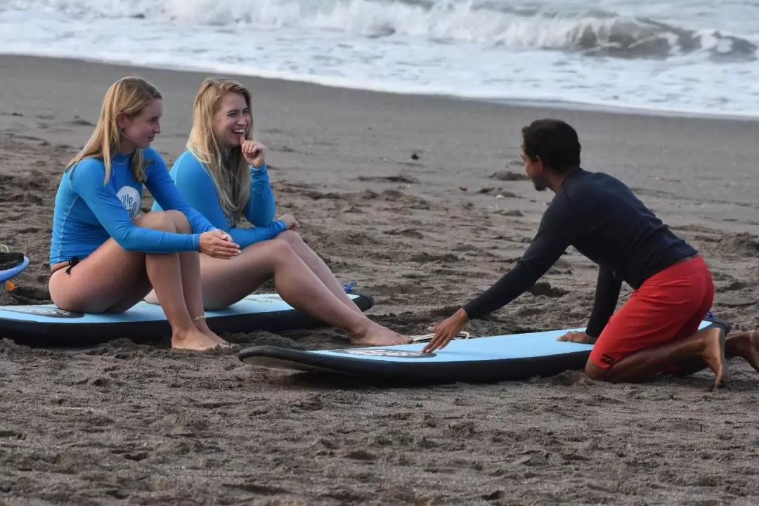 Surfing Lesson at Old Man's Beach in Canggu