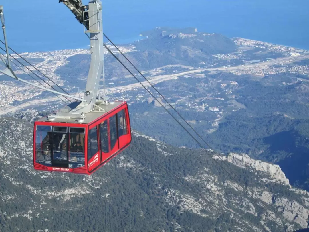 タハタリ山 オリンポスケーブルカー乗車チケット（アンタルヤ）