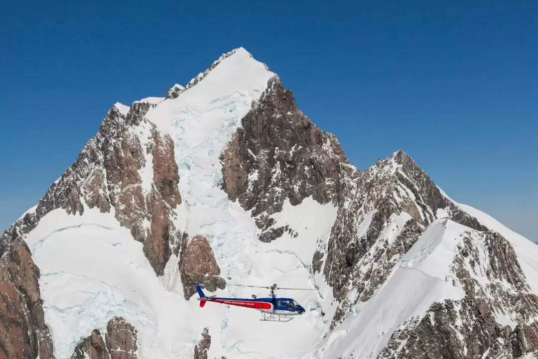 Aoraki Mt Cook Scenic Helicopter Flights with Alpine or Snow Landing