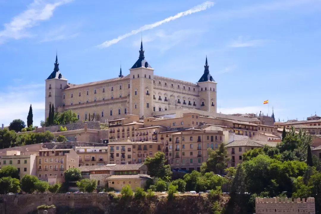 Toledo and Segovia from Madrid