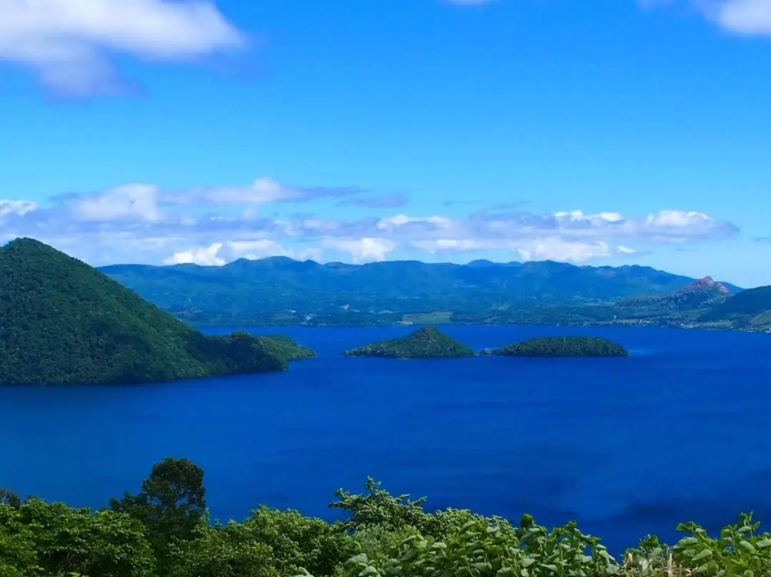 豊平峽＆定山溪＆洞爺湖＆昭和新山＆羊蹄山名水公園一日遊｜札幌出發